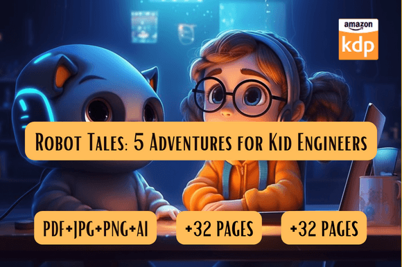 Download Robot Tales: 5 Adventures for Kids - Premium Resources
