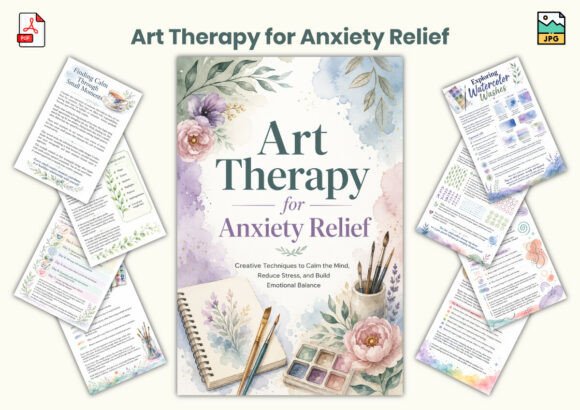Download Art Therapy for Anxiety Relief - Premium Resources