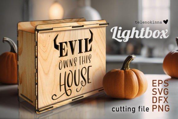 Download 3 DESIGN Halloween Lightbox SVG - Premium Resources
