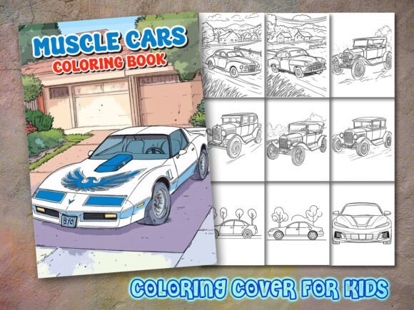 Download Car Coloring Pages and Book Cover - Book cover Collection