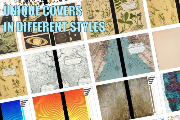 Download KDP Notebook Cover Bundle - Book cover Collection